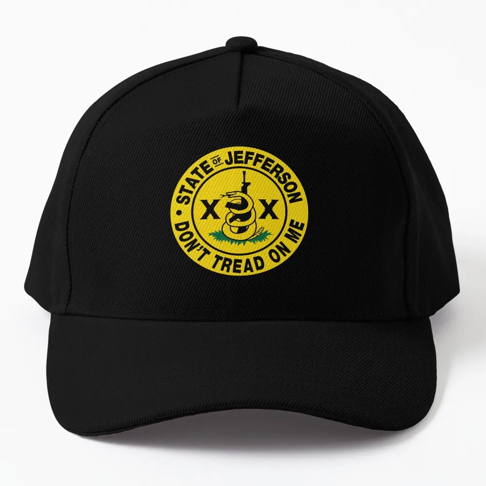 State of Jefferson Don&#39;t Tread on Me Baseball Cap Unisex Hat Casquette Snapback - $15.88