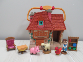 Disney Animators Collection Beauty & The Beast Littles Mini Doll Figure Playset - £19.75 GBP