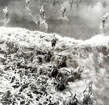 US Marines Land At Caoe Gloucester 1945 WW2 Photo Print Military DWHH8 - $733.34 MXN
