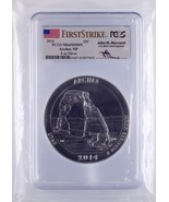 2014 Atb Arches Np 5 OZ Argent Premier Frappe John Mercanti PCGS Classé ... - $11,573.27 MXN