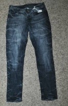 Womens Jeans Blue Jr. Girls Hang Ten Skinny Studded Faded Whisked Denim-sz 0 - £15.83 GBP