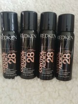 4×Redken Control Addict 28 Extra High Hold Hairspray New TRAVEL~2 Oz - 4PACK!!! - £64.83 GBP