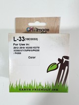 CMY IMAGE COLOR ECO EARTH FRIENDLY INK CARTRIDGE  L-33 (18C0033) NEW - $144.26 MXN