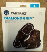 Yaktrax Diamond Grip Unisex Rubber/Steel Snow and Ice Traction Black W 5... - $24.99