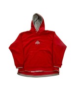 Columbia Ohio State Buckeyes Fleece Hoodie Pullover Red Men&#39;s Size Large - $34.28 CAD