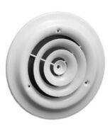 IMPERIAL GROUP USA 1500W8 8&quot;White RND Ceil Diffuser - $480.75 MXN