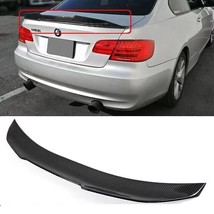 PSM Style Real Carbon Fiber Trunk Spoiler For 2007-2012 BMW E92 M3 335i ... - $158.00