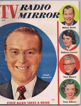 ORIGINAL Vintage November 1954 TV Radio Mirror Magazine Ralph Edwards - £15.57 GBP