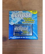 Vintage Sealed Pack of 24 Wrigley&#39;s Eclipse Flash Strips Peppermint Brea... - £46.92 GBP