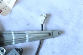2001-2003 TOYOTA PRIUS REAR RH PASSENGER DOOR WINDOW REGULATOR AND MOTOR K4009 image 3