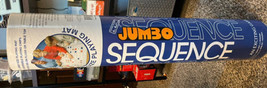 JUMBO SEQUENCE Tube Game Cushioned Roll-up Playing Mat 32" x 27" Jax 1996 (8070) - $39.59