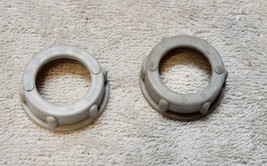 3/4&quot; Conduit Bushings 2ea Insulating Thermoplastic Pipe Threaded Plastic... - $3.49