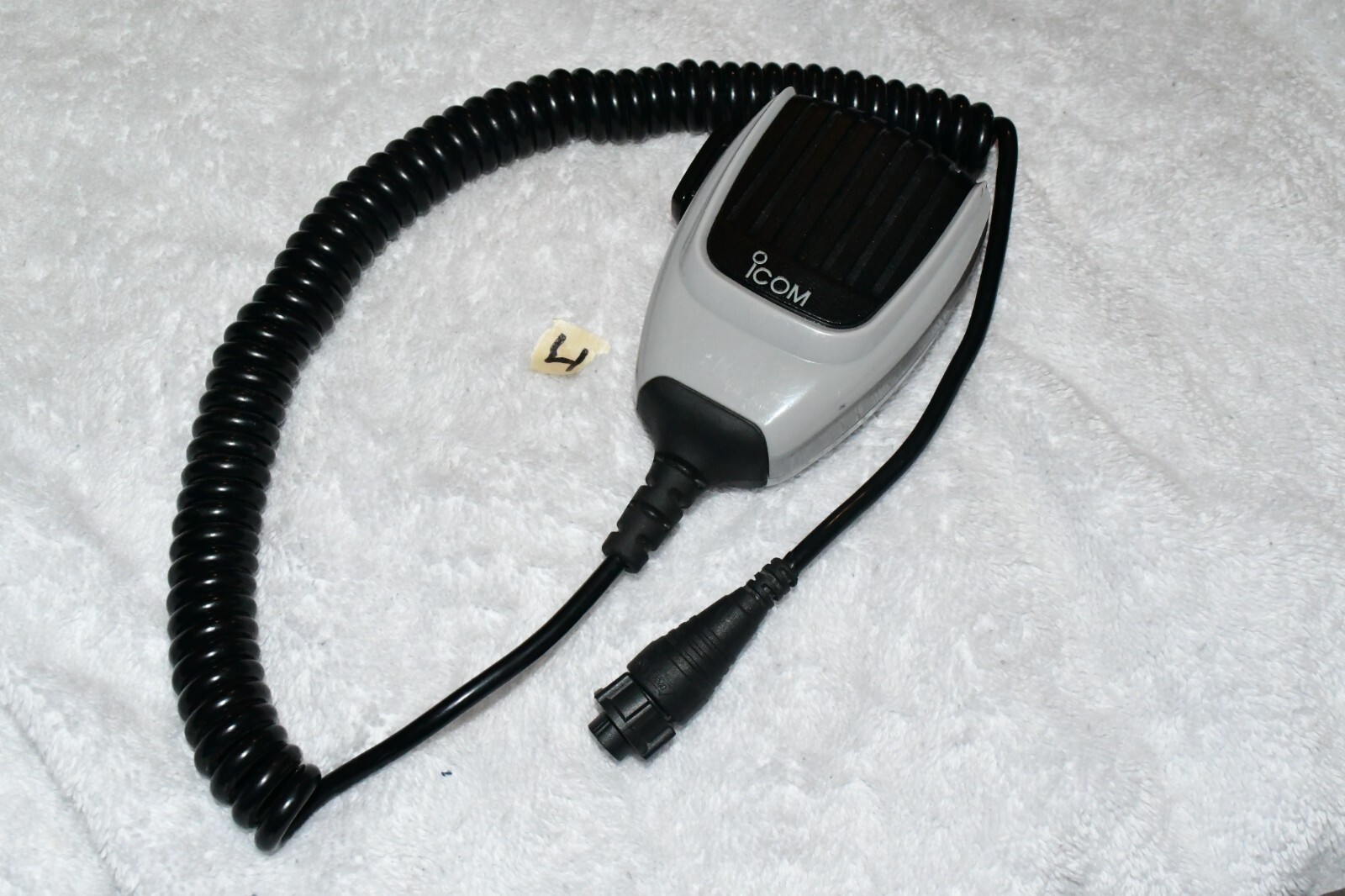 icom hm-220 mic For  F5400D, F6400D, F7510, and F7520 radios v rare oem w4 - $39.13