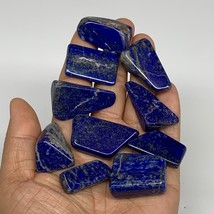 114g,1.1&quot;-1.5&quot;, 10pcs, Natural Lapis Lazuli Tumbled Stone @Afghanistan, B30274 - £11.03 GBP
