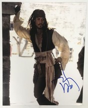 Johnny Depp Signed Autographed "Pirates of the Caribbean" Glossy 8x10 Photo - Li - £115.51 GBP