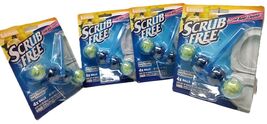 4x Scrub Free Lemon Automatic Toilet Cleaner Rim Hangerb 4x Balls 2 oz E... - $16.82