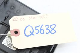02-05 BMW 745I 745LI 760LI ANTI THEFT ALARM CONTROL MODULE TRIM COVER Q5638 image 12