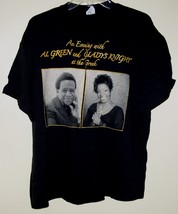 Al Green Gladys Knight Concert Shirt Vintage 2008 At The Greek Size X-Large - $164.99