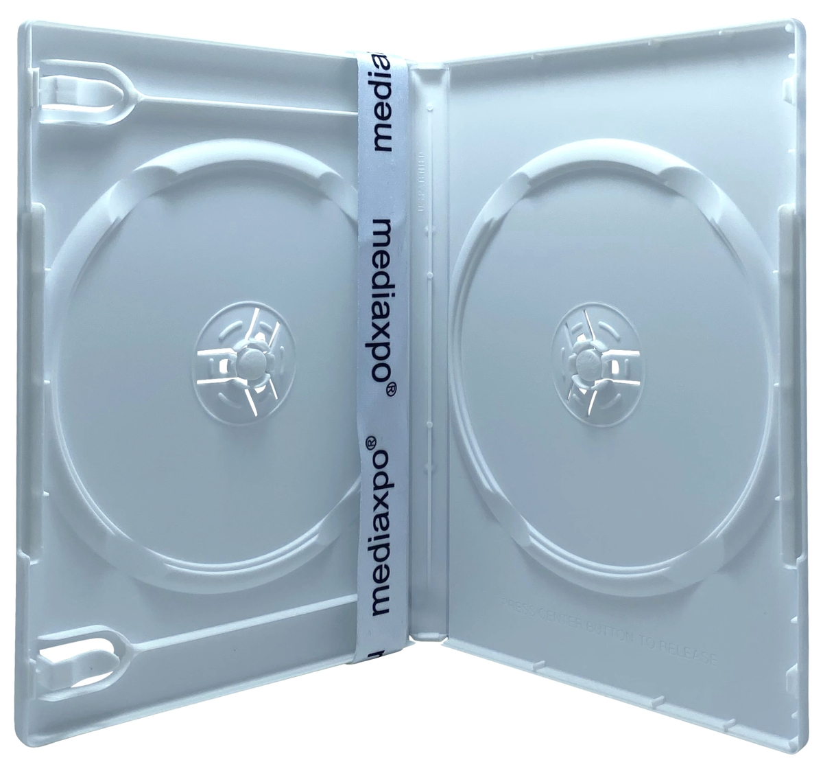 PREMIUM STANDARD Solid White Color Double DVD Cases (100% New Material) - $22.36+