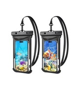 2 Pack Waterproof Phone Pouch- 8&quot; x 4.3&quot; Cellphone Dry Bag, Beach Cruise... - $17.06 CAD