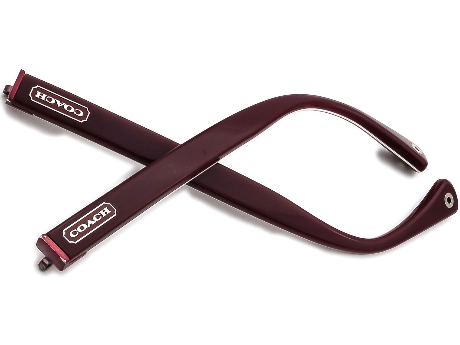 Coach Eyeglasses HC 5038 Montana 9134 Satin Burgundy Satin Temples Parts... - $24.99