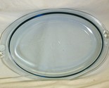 Pyrex Blue Hue Oval Oven Broiler Baking Serving Dish 812 A-C - $19.79
