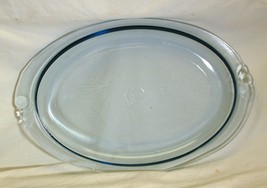 Pyrex Blue Hue Oval Oven Broiler Baking Serving Dish 812 A-C - $19.79