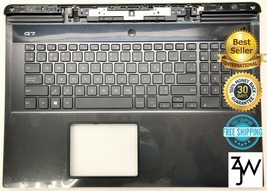 NEW FPP6G OEM Dell G7 7790 Laptop Palmrest Backlit French English Keyboa... - $70.29