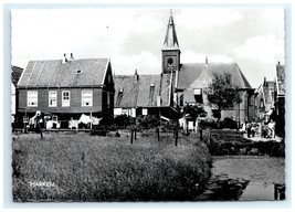 Vintage RPPC Hotel De Visscher Exterior Netherlands Postcard - $7.00