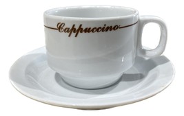 Cappuccino Cup and Saucer Set of 12, Includes Two Milk Frothing Pitchers - £62.58 GBP