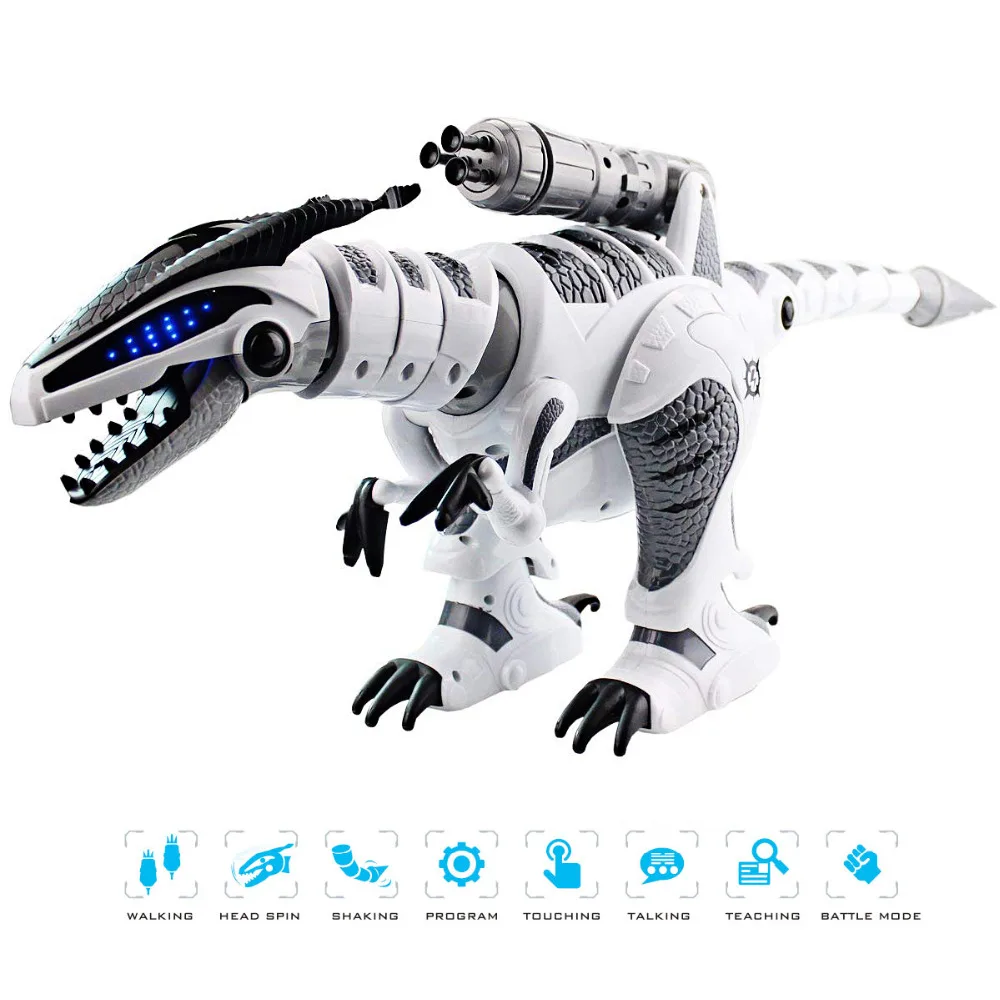 Smart RC Mechanical Dinosaur Child Mode Linteractive Dinosaurs Robots Toys - £101.90 GBP