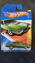 Hot Wheels 2011 New Models #2/50 Green &#39;72 Ford Gran Torino Sport 1/64 - $182.44 MXN