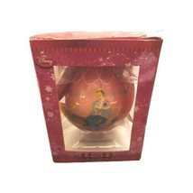 Vintage Disney Christmas Cinderella Hanging Ball Ornament 3&quot; - $9.99