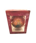 Vintage Disney Christmas Cinderella Hanging Ball Ornament 3&quot; - €8,52 EUR