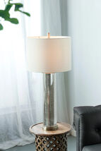 Gold Mirrored Glass Table Lamp For Modern Decor Luxury Glow - €151,84 EUR