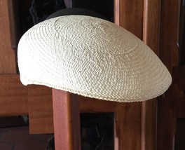 Original Panama Hat from Ecuador - Flat cap &quot;natural&quot; - £87.12 GBP