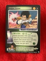 DBZ Dragon Ball Z Saiyan Armor 81 CCG Limited Saiyan Saga MP Score - $2.97