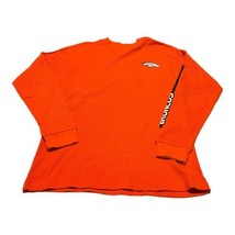 Denver Broncos Youth NFL Thermal Orange Pullover Long Sleeve Size XL 14-16 - £11.90 GBP