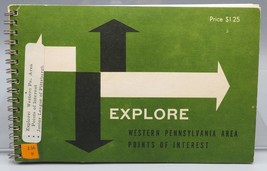 Vintage Junior Ligue De Pittsburgh Explore Ouest Pennsylvania 1967 Guide - £42.84 GBP