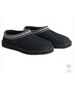 Kirkland Signature Mens Womens Slippers Black Shearling Sock Lining Unisex - €50,50 EUR