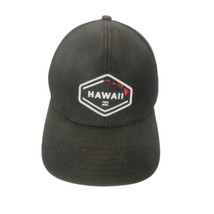 Billabong ball cap adult Hawaii Islands embroidered snapback black adjustable - £14.02 GBP