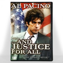 And Justice for All (DVD, 1979, Full Screen)   Al Pacino  Jack Warden - £5.37 GBP