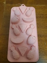 Silicone Fruit Shape Candy Gummie Mold Chocolate Treat Summer &amp; Holiday NEW - $6.95