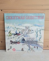 Christmas Greetings Vol 2 Streisand Cash Vinyl Columbia Record LP 33 RPM 12&quot; - £11.50 GBP