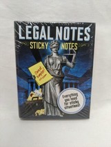 Legal Notes Sticky Notes The Unemployed Philosophers Guild - £25.36 GBP