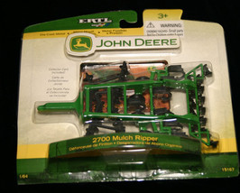 John Deere 2700 Mulch Ripper Die-Cast Metal by ERTL 1/64 - $11.98