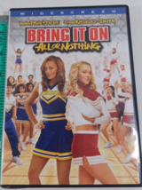 bring it on all or nothing DVD widescreen rate PG-13 good - £6.11 GBP