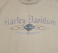 Harley Davidson Genuine Motorcycle Louisville Kentucky Brown T-Shirt - S... - $24.18