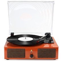 Record Player For Vinyl With Speakers Wireless Turntable For Records Vin... - £52.44 GBP