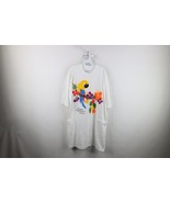 Vtg 90s Streetwear Womens OS Puerto Vallarta Mexico Parrot Flower Beach ... - $735.76 MXN